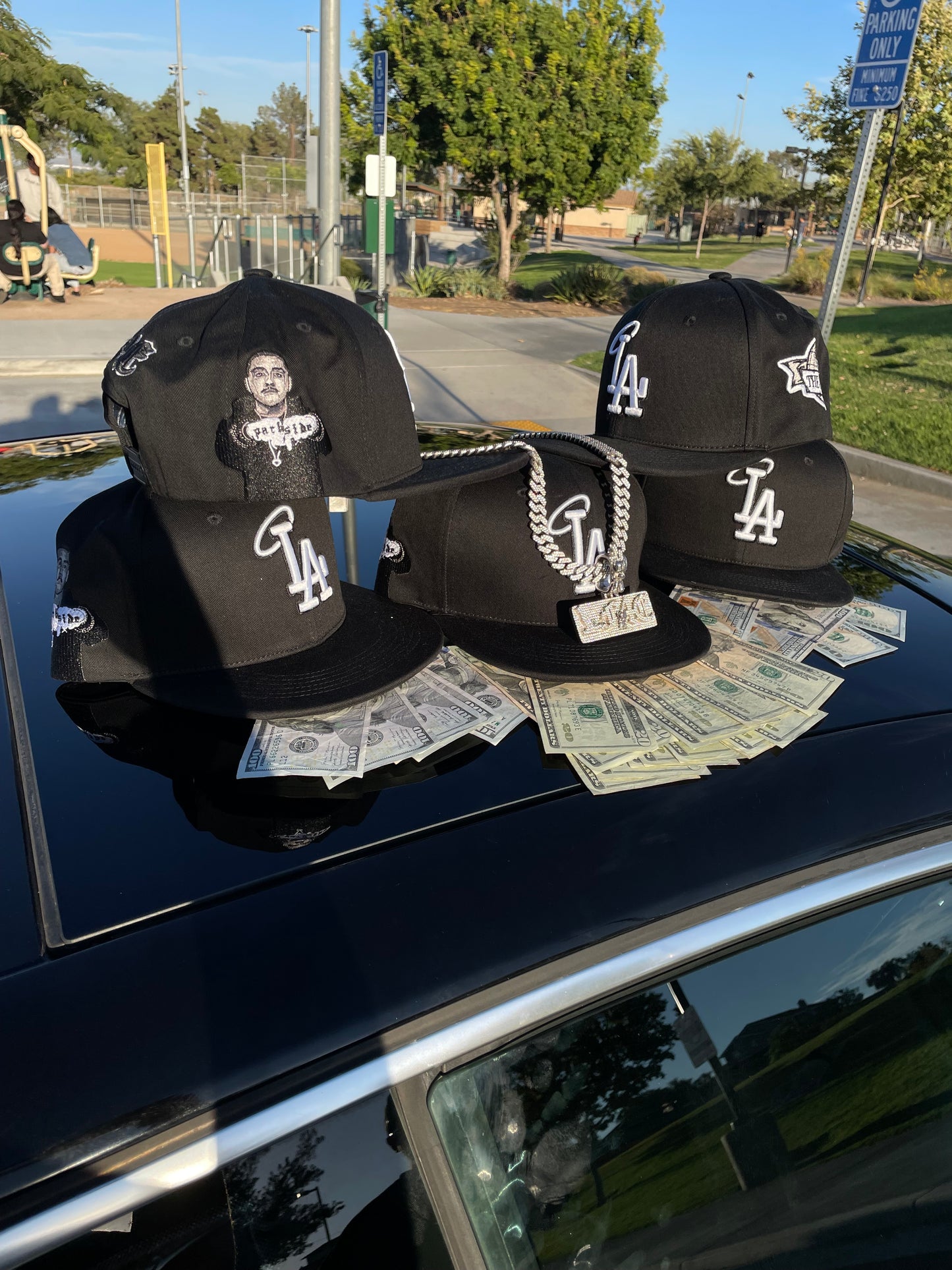 #0 MONEYSIGNSUDE SNAPBACK HAT
